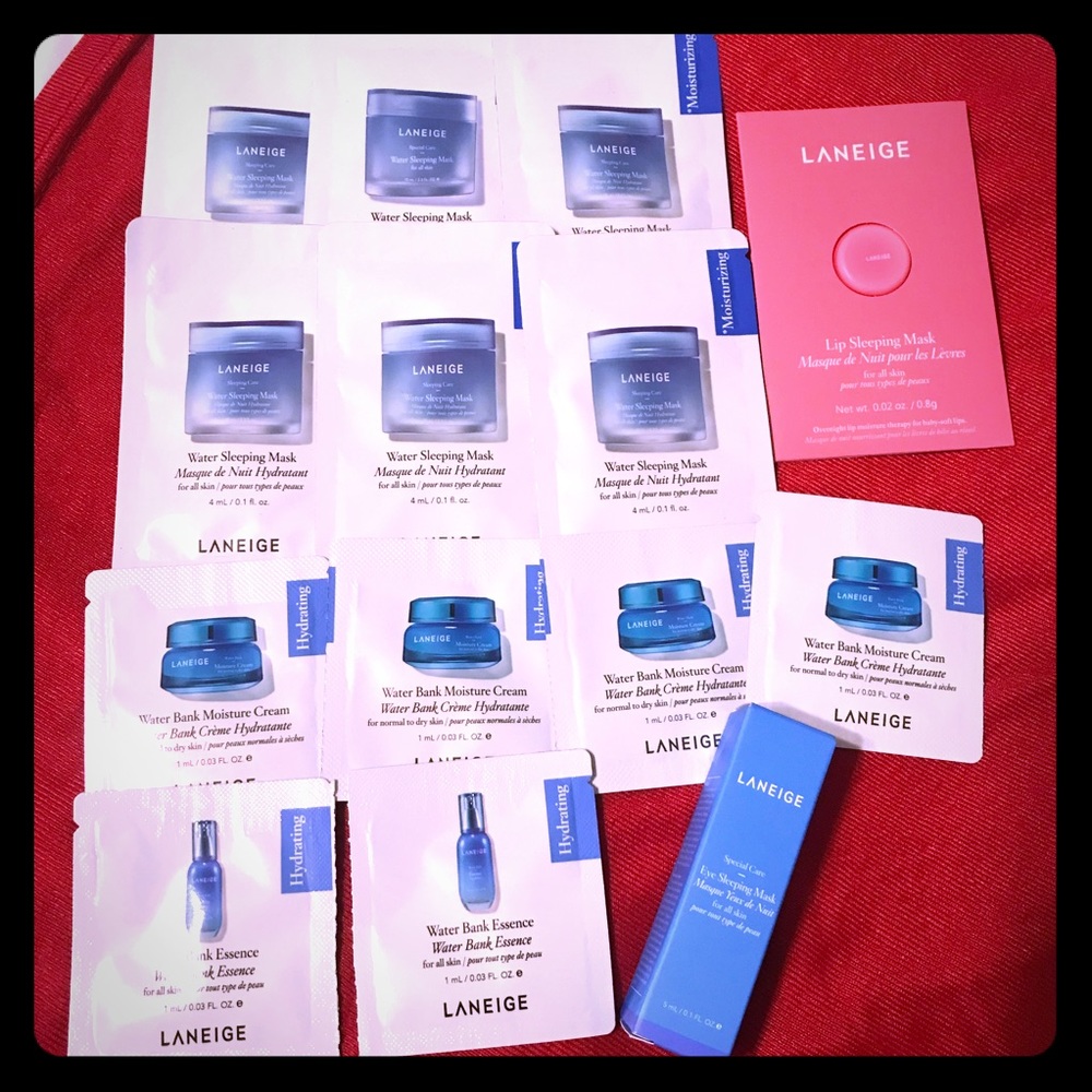 Laneige sample lot